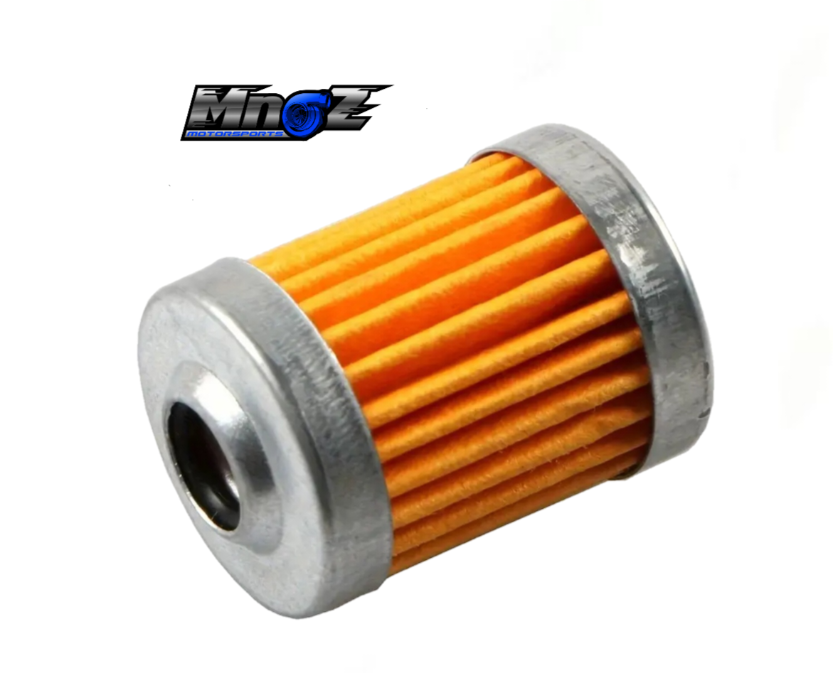 Fuel filter serviceable filter cartridge CNC aluminum Universal